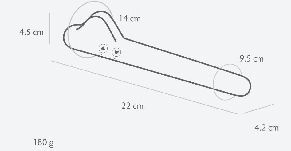 flexible vibrator