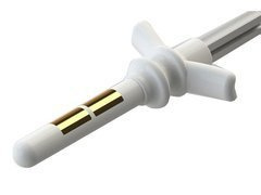 Gold-plated vaginal probe PERISPHERA-AT 2-channel