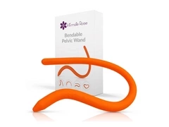 Pelvic Wand flexible pelvic floor muscle massager orange